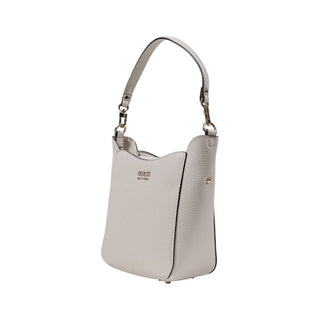 Guess Cream Polyethylene Handbag