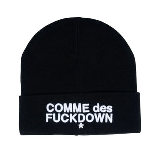 Comme des Fuckdown Black Acrylic Hats &amp; Cap