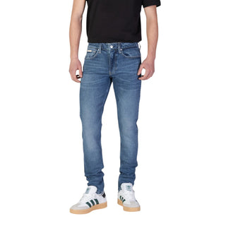 Calvin Klein Jeans Blue Cotton Jeans & Pant