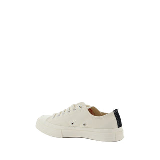 Comme Des Garçons Play x Converse White Rubber Low Top Sneakers