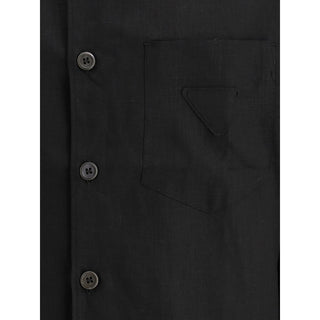 Prada Black linen Shirt