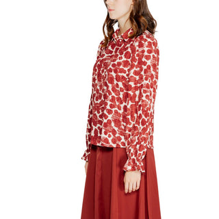 Vero Moda Red Polyester Sweater