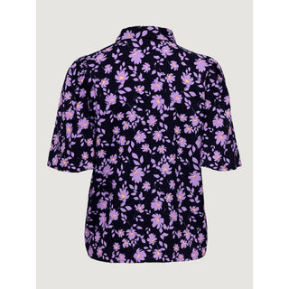 Jacqueline De Yong Purple Viscose Shortsleeve
