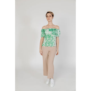 Desigual Green Viscose Blouse
