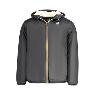 K-WAY Black Polyamide Men Jacket