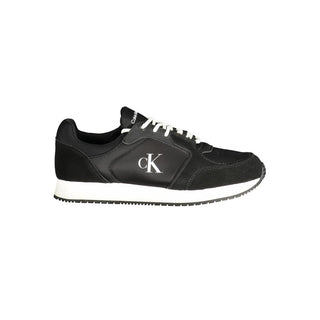 Calvin Klein Black Polyester Sneaker