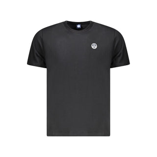 North Sails Black Cotton T-Shirt