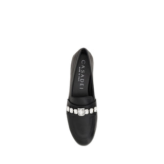 Casadei Loafers with sparkling embellishments