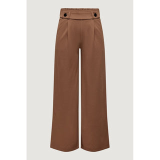Jacqueline De Yong Brown Polyester Pant
