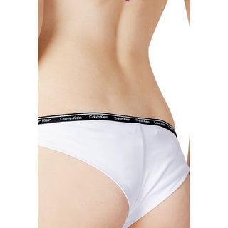 Calvin Klein Jeans White Polyester Swim Brief