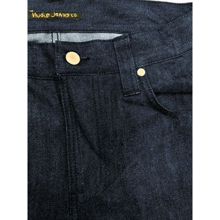 Nudie Jeans Blue Cotton Jeans Denim