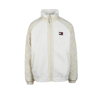 Tommy Hilfiger Jeans Cream Polyester Jackets & Coat
