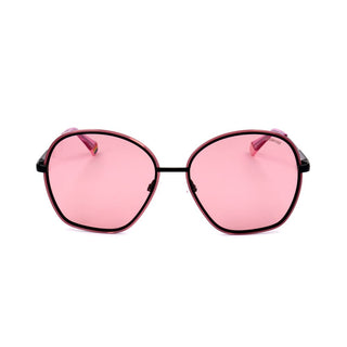 Polaroid Pink Metal Sunglasses