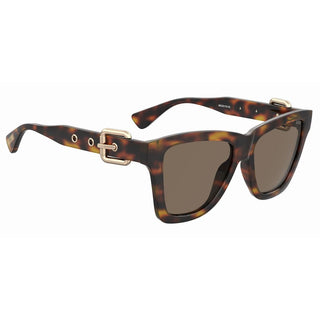 Moschino Brown Acetate Sunglasses