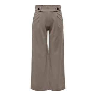 Jacqueline De Yong Brown Polyester Pant