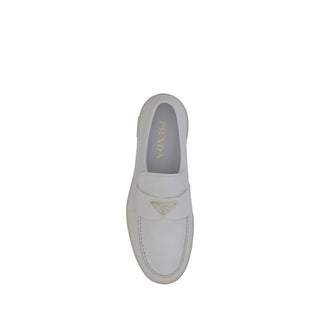 Prada Logoed Loafers