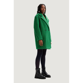 Desigual Green Polyester Jackets & Coat