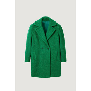 Desigual Green Polyester Jackets & Coat