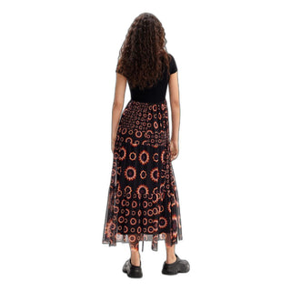 Desigual Black Polyester Dress