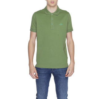 Replay Green Cotton Polo Shirt