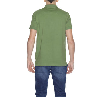 Replay Green Cotton Polo Shirt