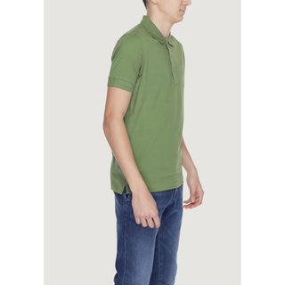 Replay Green Cotton Polo Shirt