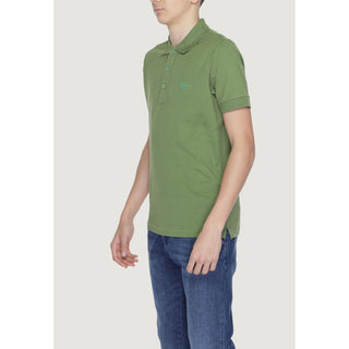 Replay Green Cotton Polo Shirt