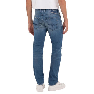 Replay Blue Cotton Jeans & Pant