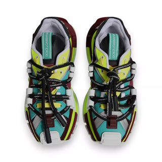 Dolce & Gabbana Multicolor Panelled Space Men Sneakers Shoes