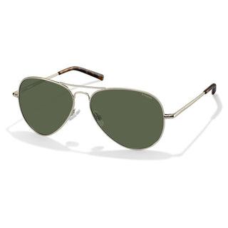 Polaroid Gold Metal Sunglasses