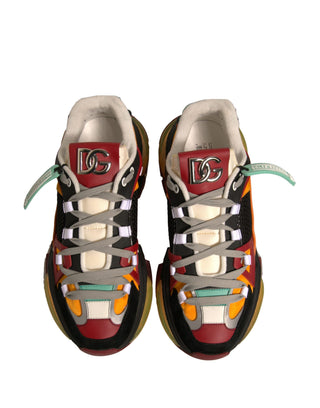 Dolce & Gabbana Multicolor Airmaster Low Top Sneakers Shoes