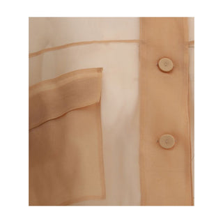 PINKO Semi-sheer cropped Jacket