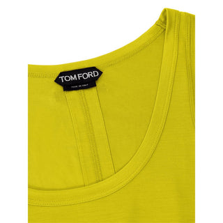 Tom Ford Yellow Silk Tops & T-Shirt