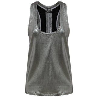 Tom Ford Silver Viscose Tops & T-Shirt