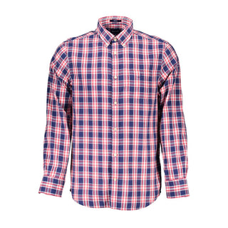 Gant Blue Cotton Men Shirt