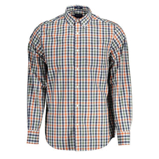 Gant Green Cotton Men Shirt