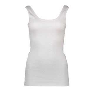 Silvian Heach White Cotton Women Top