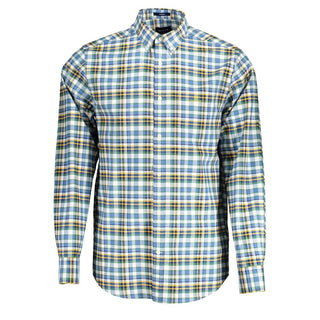 Gant Blue Cotton Mens Shirt