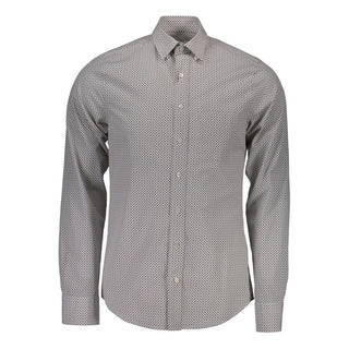 Gant White Cotton Men Shirt