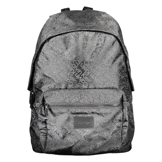 Calvin Klein Black Polyester Men Backpack