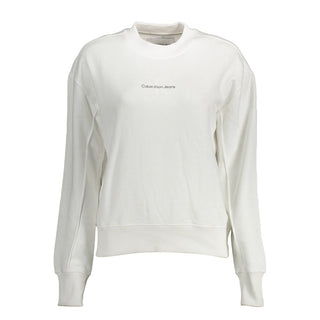 Calvin Klein White Cotton Women Sweater