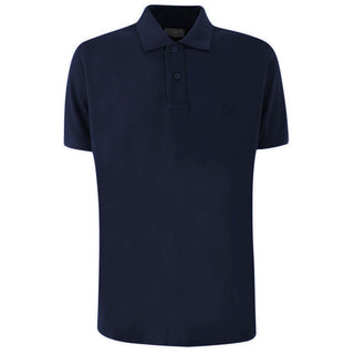 Yes Zee Blue Cotton Men's Polo Shirt