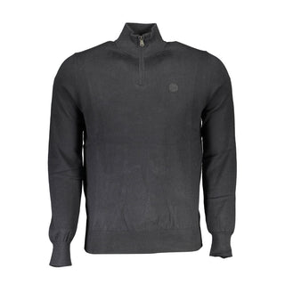 North Sails Black Cotton Men Sweater