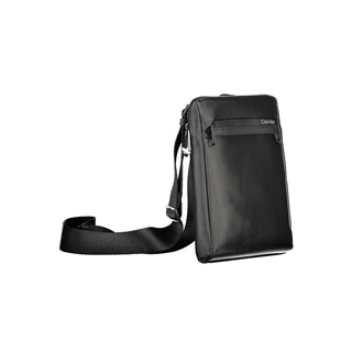 Calvin Klein Black Polyethylene Men Shoulder Bag