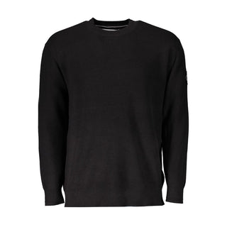 Calvin Klein Black Cotton Men Sweater