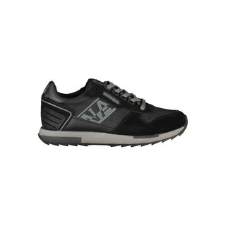 Napapijri Black Polyester Men Sneaker