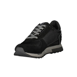 Napapijri Black Polyester Men Sneaker