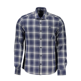 North Sails Blue Cotton Men Shirt