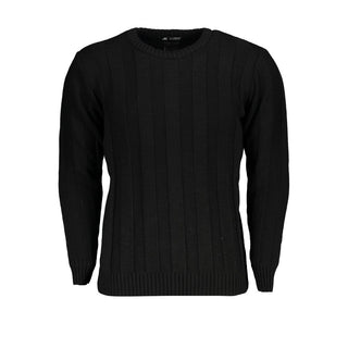 U.S. Grand Polo Black Fabric Sweater