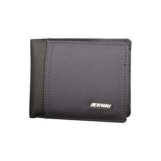 K-WAY Black Polyamide Men Wallet